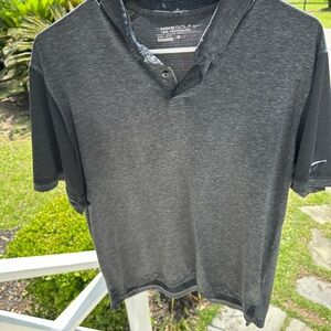 Nike Black Polo Shirt Athletic Casual Wear